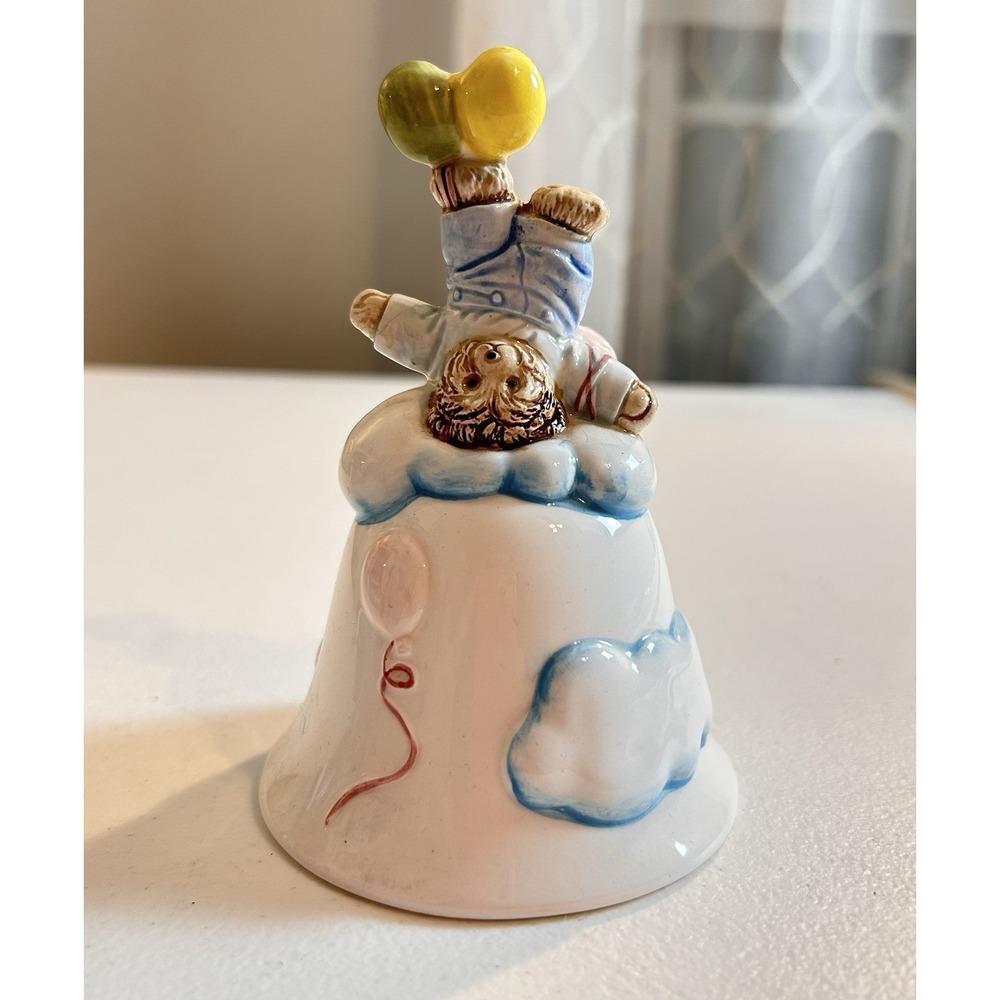 VTG 1984 BIALOSKY HUMMELWERK BEAR PORCELAIN BELL